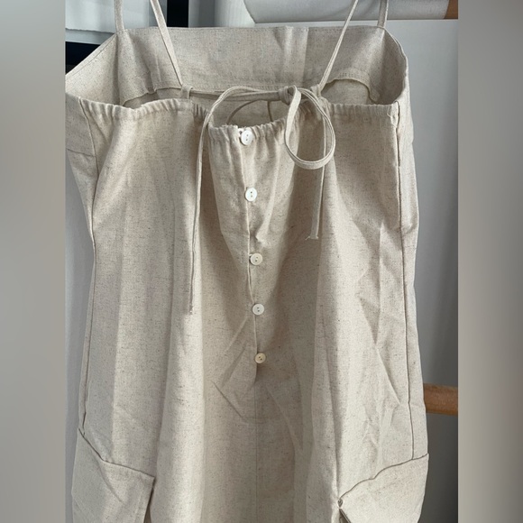 Relaxed-Fit Solid Color Halter Neck Nightdress - Picture 8 of 8